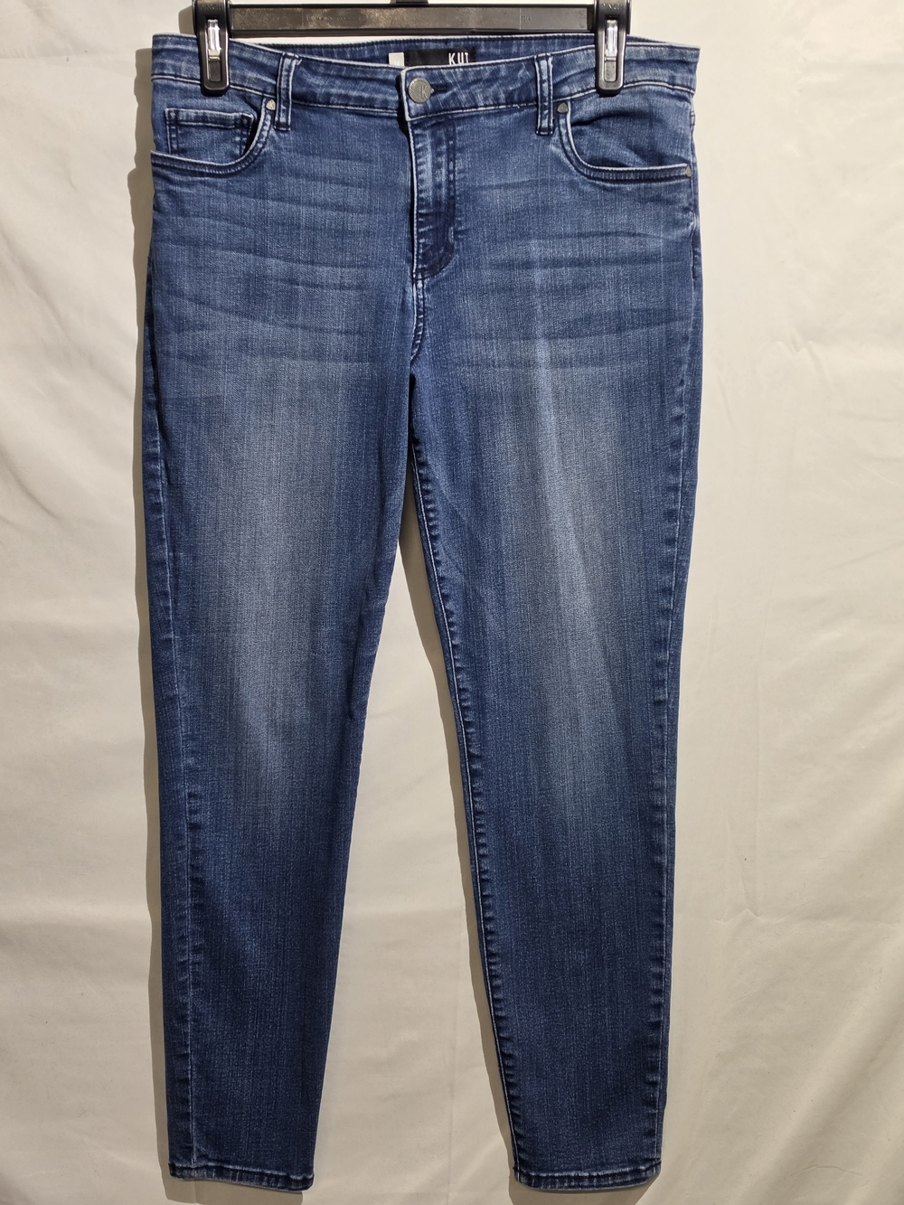 KUT from the Kloth Donna High Rise Ankle Skinny Jeans Size 14